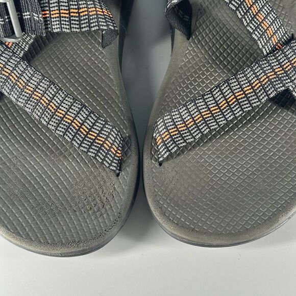 Chaco Z/Cloud Men's Size 9 Shoes Black Gray Adjustable Outdoor Casual Sandals - Picture 5 of 15